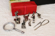 Load image into Gallery viewer, Singer Featherweight 222K Sewing Machine, RED "S" ER0230**
