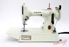 Load image into Gallery viewer, Singer Featherweight 221K Sewing Machine, WHITE EV958***
