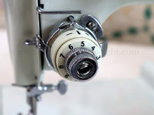 Load image into Gallery viewer, Singer Featherweight 221K Sewing Machine, WHITE EV957***
