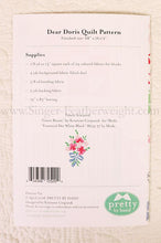 Load image into Gallery viewer, PATTERN, "Dear Doris" Quilt by Kristyn Czepuryk Pretty by Hand
