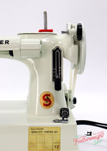 Load image into Gallery viewer, Singer Featherweight 221 Sewing Machine, WHITE EV928*** - ORIGINAL BOX
