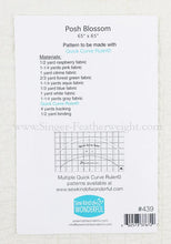 Load image into Gallery viewer, PATTERN, "POSH Blossom" by Sew Kind of Wonderful
