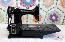 Load image into Gallery viewer, Singer Featherweight 222K Sewing Machine, RED "S" EP759***

