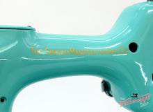 Load image into Gallery viewer, Singer Featherweight 222K Sewing Machine EL6858** - Fully Restored in Tiffany Blue
