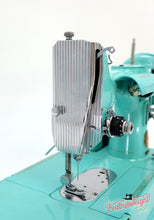 Load image into Gallery viewer, Singer Featherweight 222K Sewing Machine EL6858** - Fully Restored in Tiffany Blue
