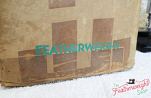 Load image into Gallery viewer, Cardboard Singer Box for 222K Featherweight - (Vintage Original Box Only)

