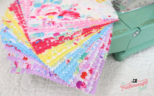Load image into Gallery viewer, Fabric, Flower Sugar Rose Kiss by LECIEN  - CHARM PACK
