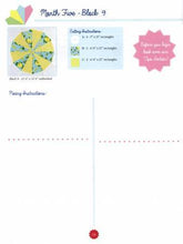 Load image into Gallery viewer, PATTERN BOOK , First Blush Block of the Month from It's Sew Emma Patterns
