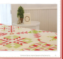 Load image into Gallery viewer, PATTERN BOOK, Christmas Figs Block of the Month Sampler Quilt by Fig Tree &amp; Co.

