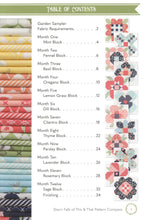 Load image into Gallery viewer, PATTERN BOOK, Garden Sampler
