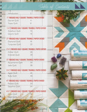 Load image into Gallery viewer, PATTERN BOOK,  Triangles On A Roll from It's Sew Emma
