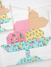 Load image into Gallery viewer, Pattern, Ice Cream Sundae Quilt Block by Ellis &amp; Higgs (digital download)
