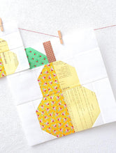 Load image into Gallery viewer, Pattern, Pear Quilt Block by Ellis &amp; Higgs (digital download)
