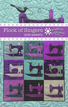 Load image into Gallery viewer, PATTERN, "Flock of Singers" Wall-Hanging Quilt
