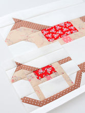 Load image into Gallery viewer, Pattern, Rocking Horse Quilt Block by Ellis &amp; Higgs (digital download)
