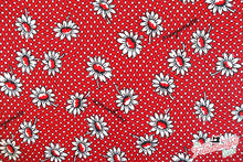Load image into Gallery viewer, Fabric, Popping Up Daisies, Vintage Feedsack Style Collection - FAT QUARTER BUNDLE
