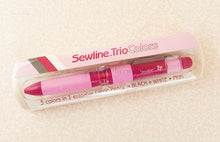Load image into Gallery viewer, Sewline Trio Colors Erasable Fabric Pencil
