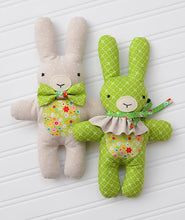 Load image into Gallery viewer, Pattern, Three Little Friends Toy Softies by Ellis &amp; Higgs (digital download)
