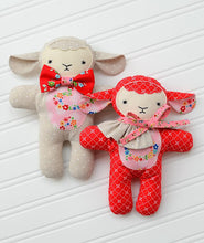 Load image into Gallery viewer, Pattern, Three Little Friends Toy Softies by Ellis &amp; Higgs (digital download)
