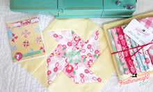 Load image into Gallery viewer, Quilt Kit, Butter Yellow TWIRL PINWHEELS featuring Cheeky Fabric by Urban Chiks
