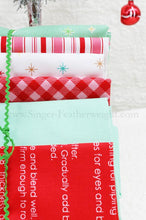 Load image into Gallery viewer, Quilt Kit, "Cozy Christmas" Fabric COLLECTION + Pattern BOOK, Vintage Christmas - by Lori Holt for Riley Blake
