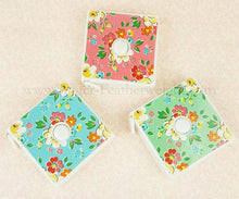 Load image into Gallery viewer, Tape Measure, Backyard Roses FLORAL Metric &amp; Imperial Measuring
