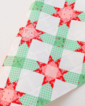 Load image into Gallery viewer, Pattern, Winter Stars Quilted Pillow Cover by Ellis &amp; Higgs (digital download)
