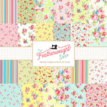 Load image into Gallery viewer, Fabric, Antique Flower in Pastel by LECIEN  -  CHARM PACK
