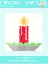 Load image into Gallery viewer, Pattern SET, Christmas Themed Quilt Blocks by Burlap and Blossom (digital download)
