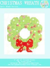 Load image into Gallery viewer, Pattern SET, Christmas Themed Quilt Blocks by Burlap and Blossom (digital download)

