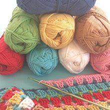 Load image into Gallery viewer, Crochet Chunky Thread by Lori Holt, 50gm VIVID
