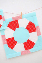 Load image into Gallery viewer, Pattern, Nautical Lifesaver Quilt Block by Ellis &amp; Higgs (digital download)
