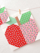 Load image into Gallery viewer, Pattern, Apple Quilt Block by Ellis &amp; Higgs (digital download)
