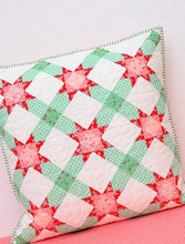 Load image into Gallery viewer, Pattern, Winter Stars Quilted Pillow Cover by Ellis &amp; Higgs (digital download)
