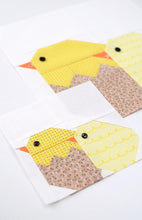 Load image into Gallery viewer, Pattern, Little Chickens Quilt Block by Ellis &amp; Higgs (digital download)
