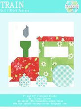 Load image into Gallery viewer, Pattern SET, Christmas Themed Quilt Blocks by Burlap and Blossom (digital download)
